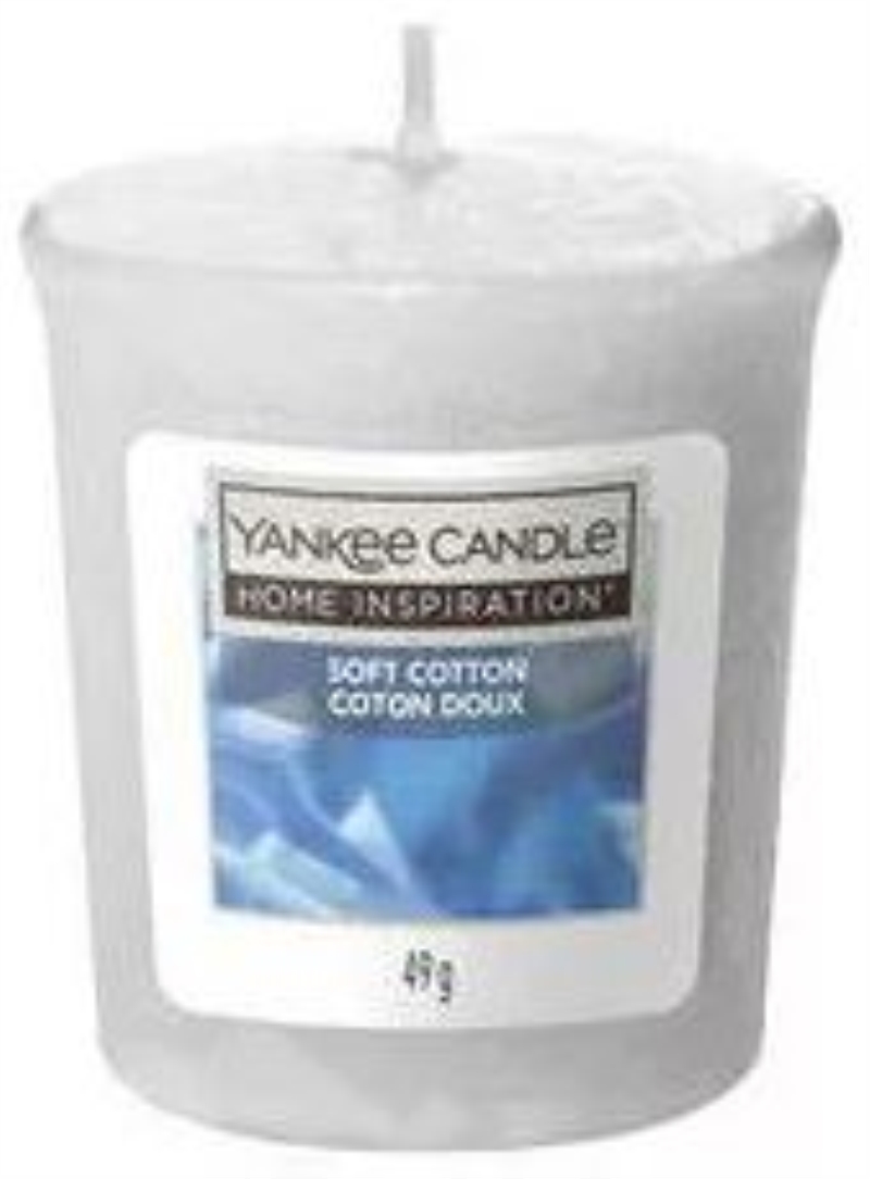 YANKEE CANDLE Yankee Candle Home Inspiration fragranza Soft Cotton (cotone) sample